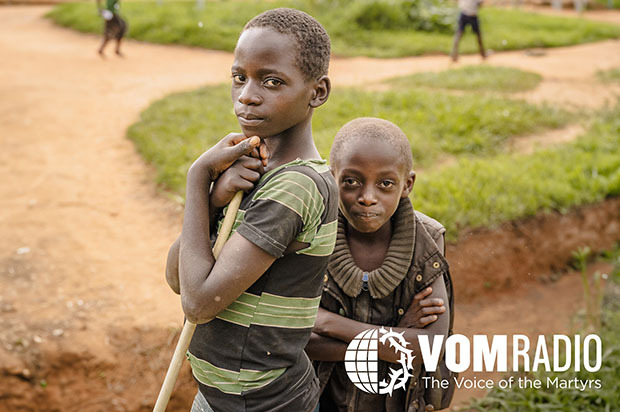 Two children in the DRC